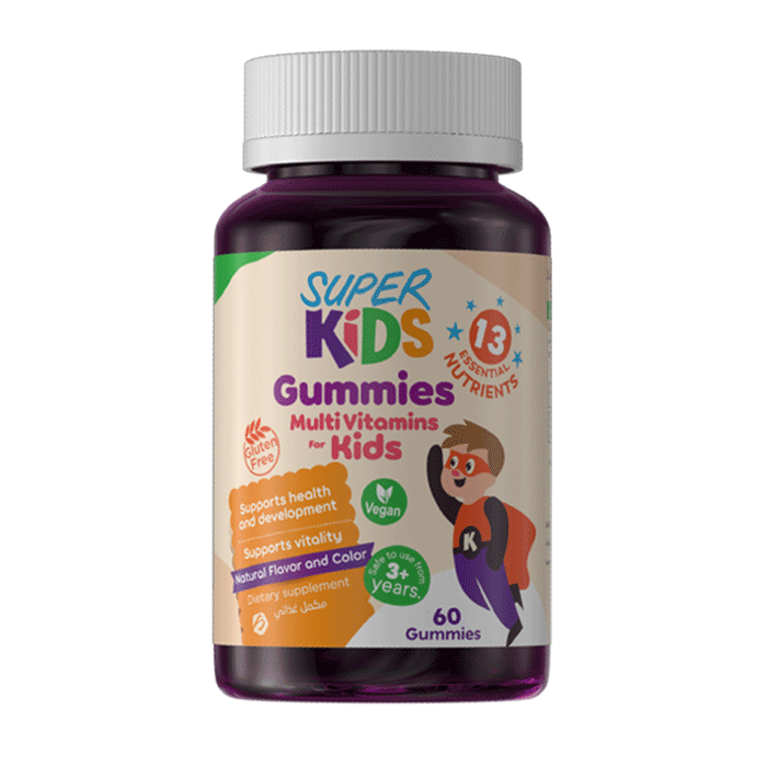 Super Kids Multi Vitamins Gummies 60 Gummy