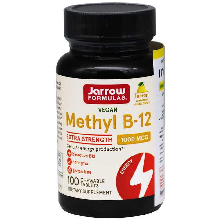 Jarrow Formulas Methyl B-12 1000&micro; 100/Chewable Tablets