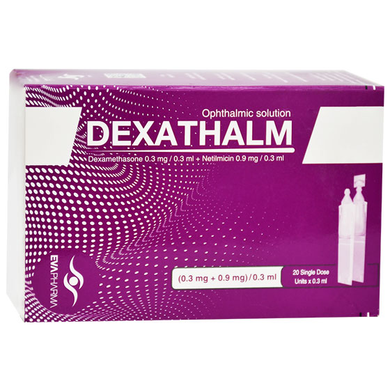 Dexathalm (0.3+0.9)mg/0.3ml Eye Drop 20 Unit
