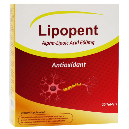 Lipopent 600mg 20 Tablet