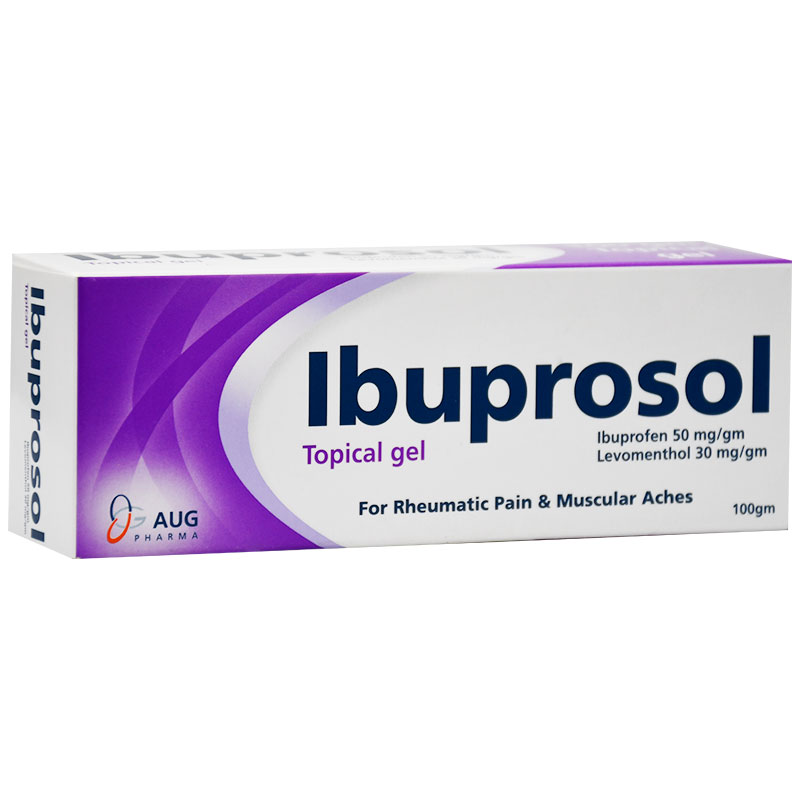 Ibuprosol (50mg+30mg)/gm Gel 100gm