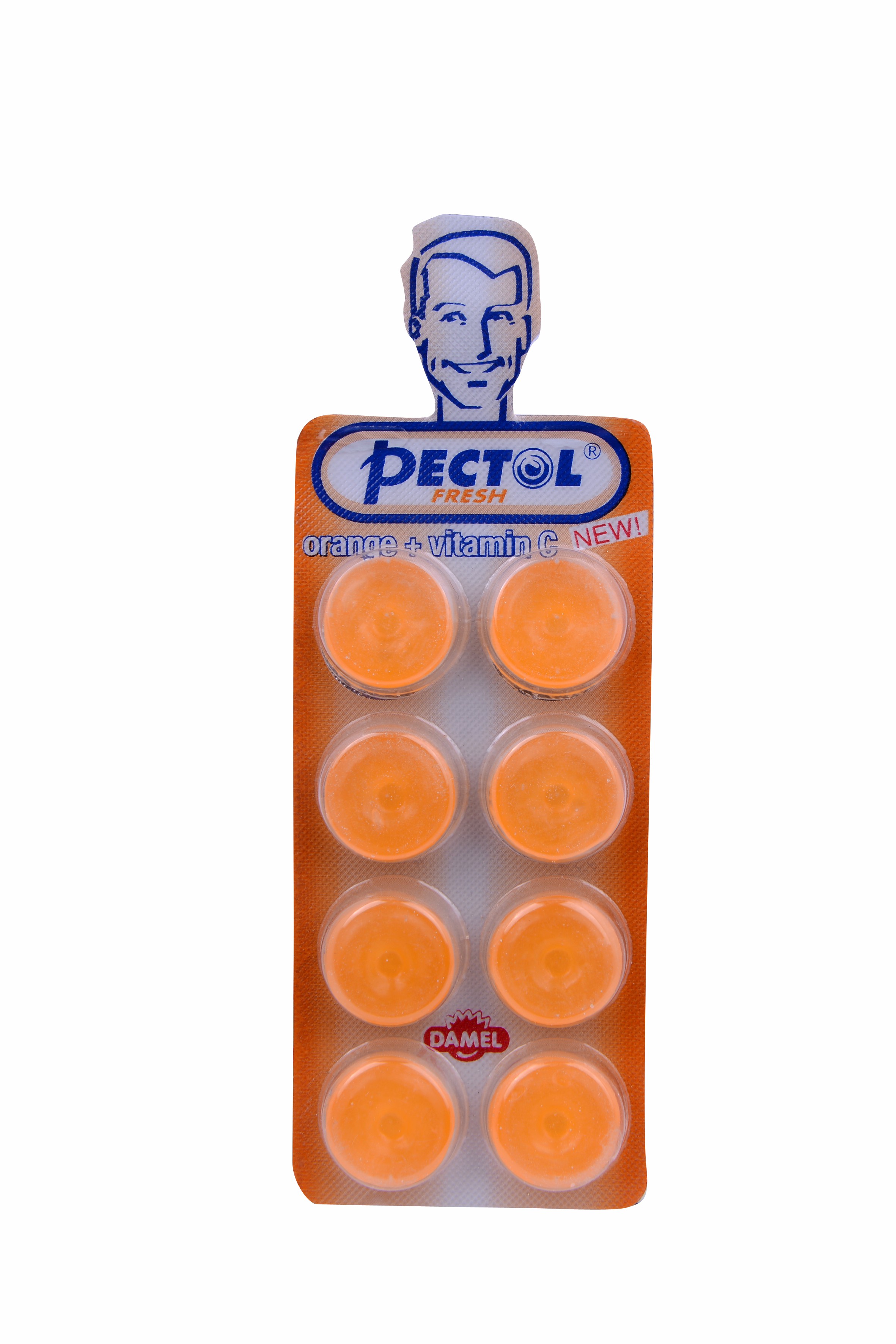 Pectol Orange 8 Lozenges Tablets