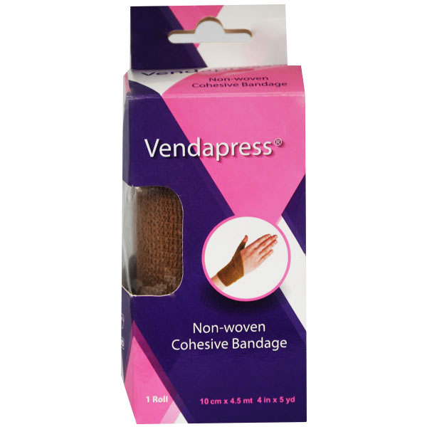 Vendapress Cohesive Bandage 10Cmx4.5 Metre (Paige)