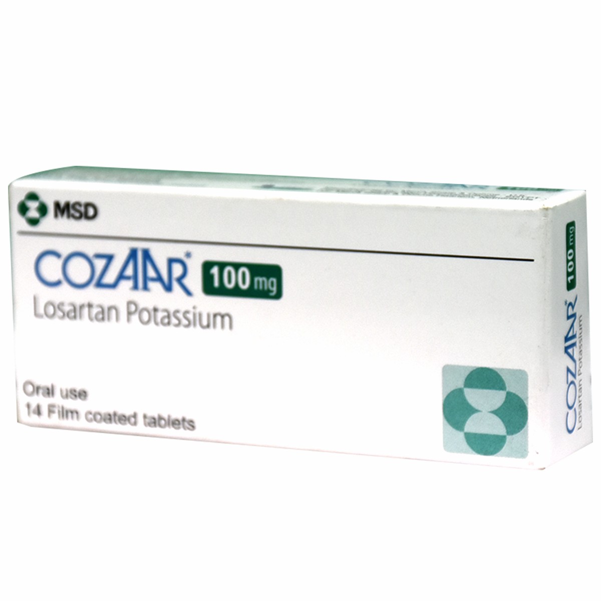Cozaar 100mg 14 Tablets