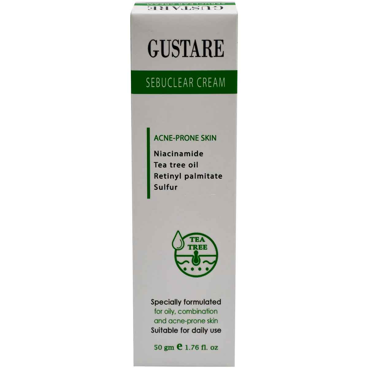 Gustare Sebuclear Acne Prone Skin Cream 50gm