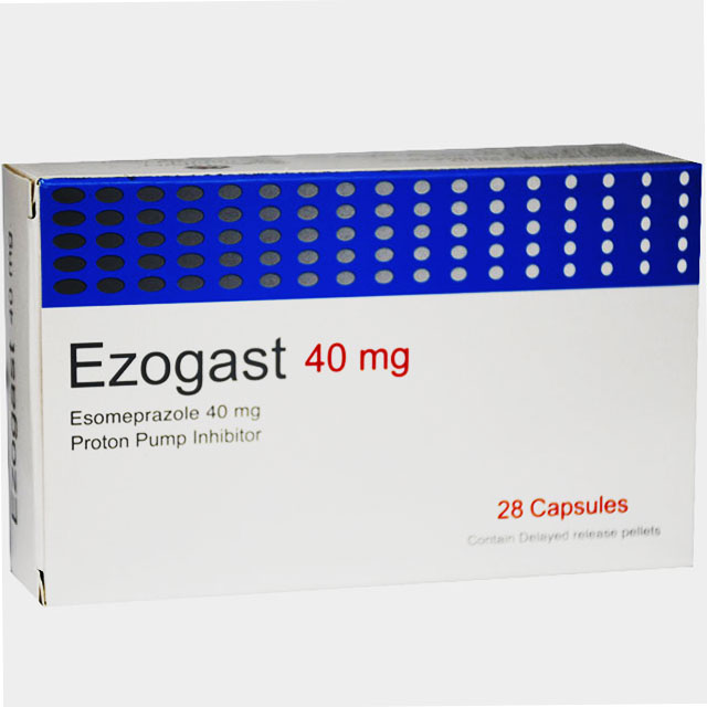 Ezogast 40mg 28 capsules