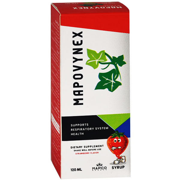 Mapovynex Strawberry Flavor 120 ml Syrup