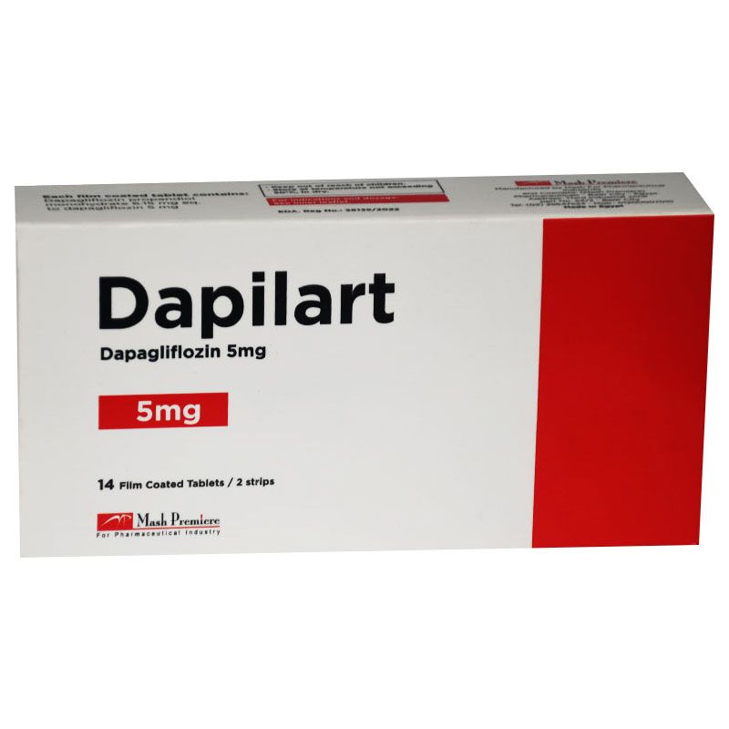Dapilart 5mg 14 Film Coated Tablets