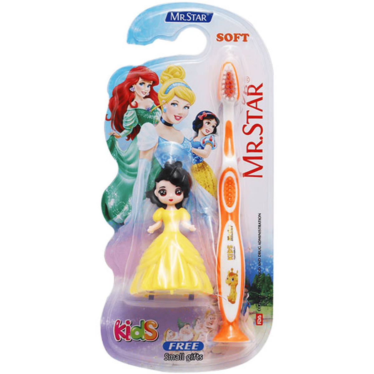 Mr. Star Kids Soft Toothbrush ( 3 Years+) with Gift/08C