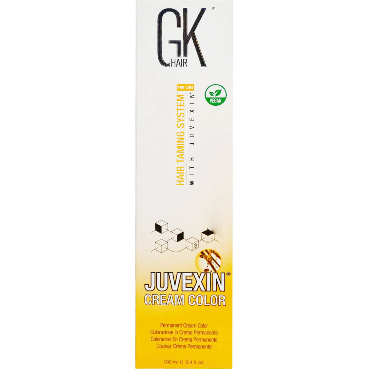 G.K. Juvexin Cream Color Copper Blonde/7.4