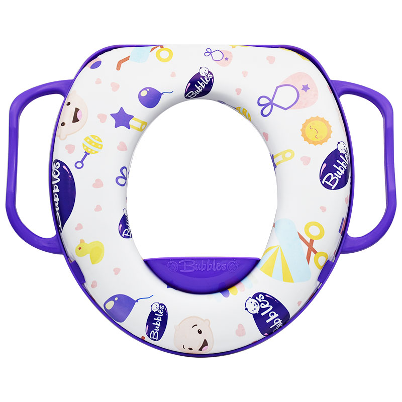 Bubbles Toilet Base With Handle