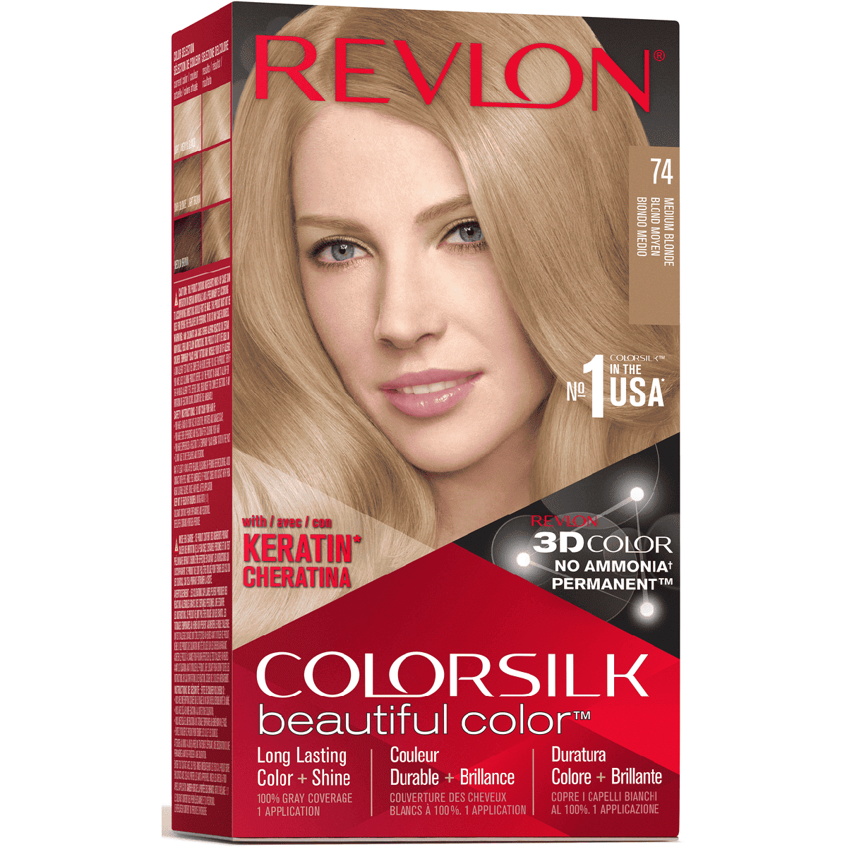 Revlon Colorsilk Medium Blonde/74