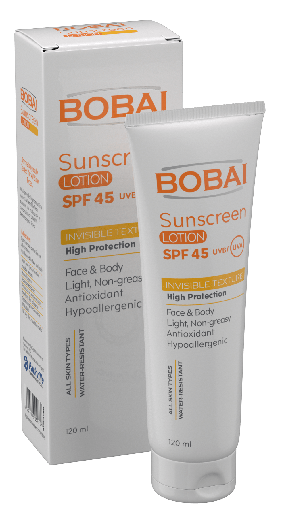 Bobai Sun Screen (SPF45) Lotion 120ml