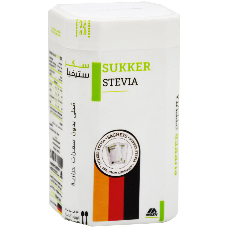 Sukker Stevia Zero Calorie Sweetener (2gm/Sachet) 30 Sachet