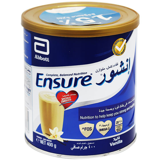 Ensure Vanilla Powder 15% Off (Offer Pack)