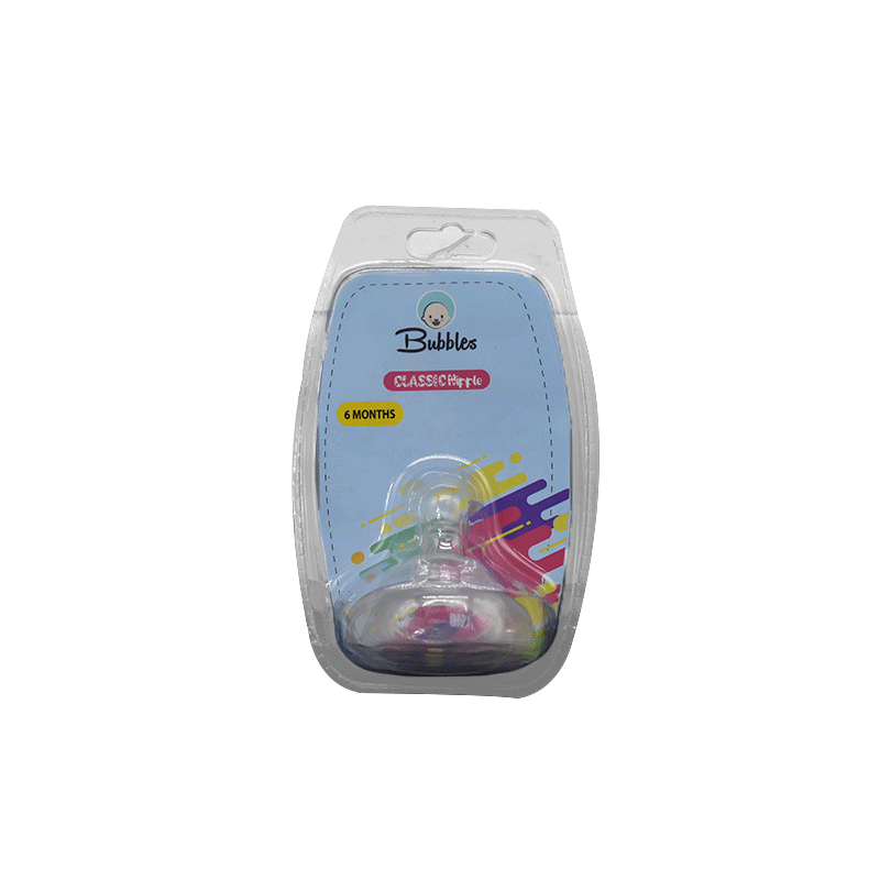 Bubbles Classic Nipple Silicone (6) M