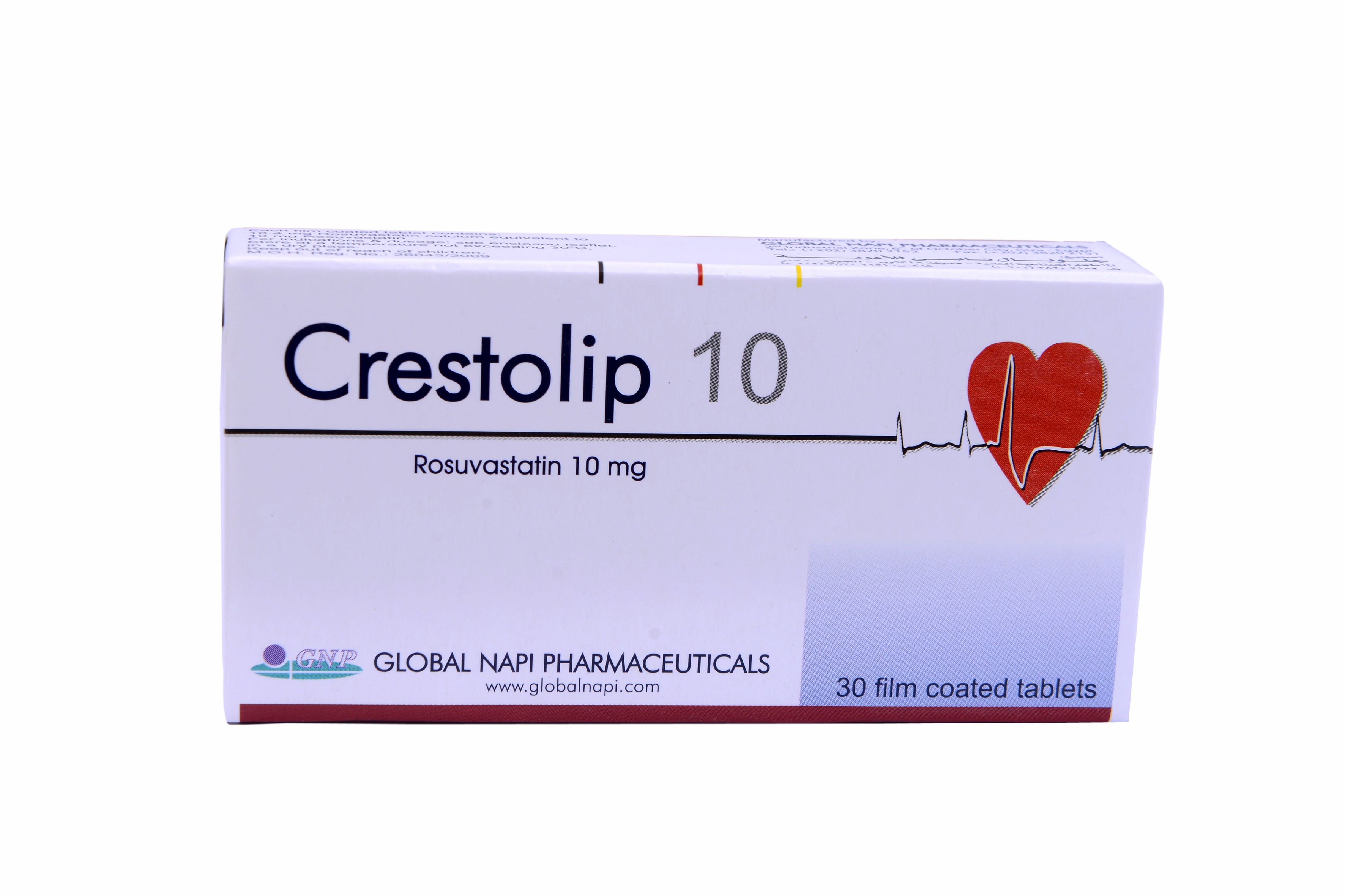 Crestolip 10mg 30 Tablets