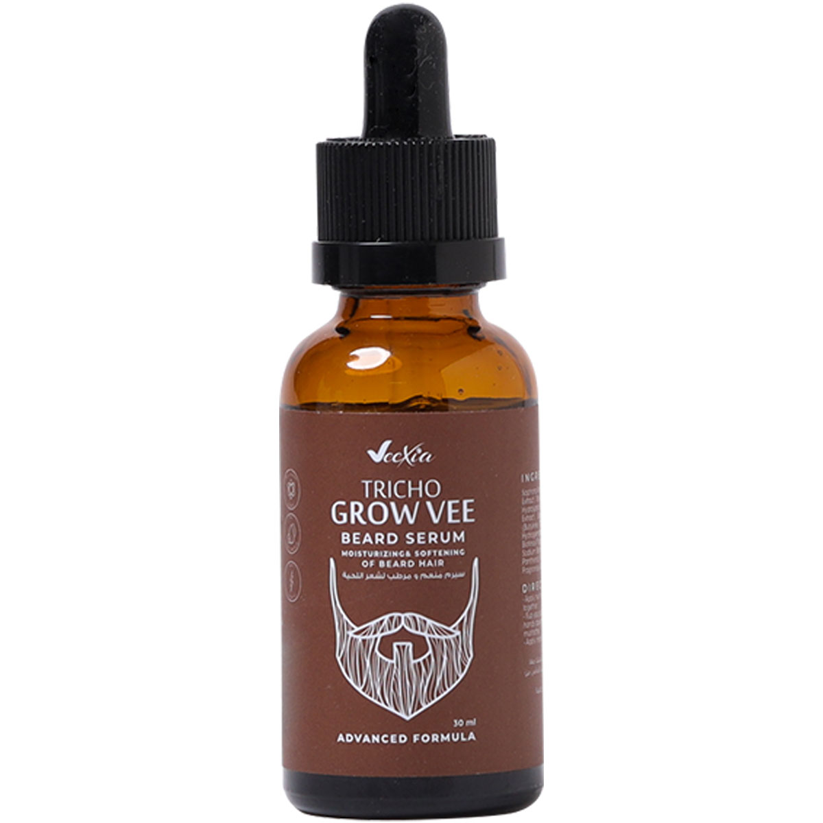 Tricho Grow Vee Beard Serum Moisturizer 30ml