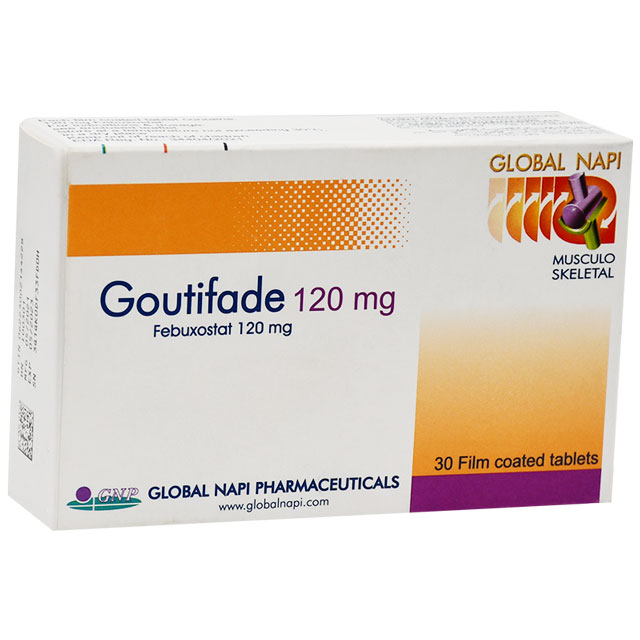 Goutifade 120mg 30 Film Coated Tablet