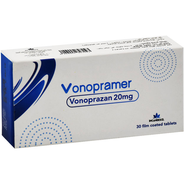 Vonopramer 20mg 30 Film Coated Tablets