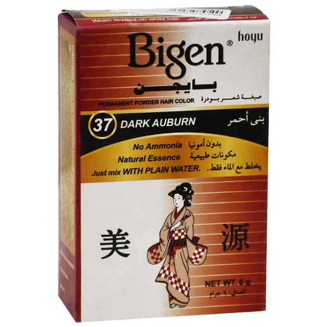 Bigen Hair Colour Dark Auburn/37 image number 0