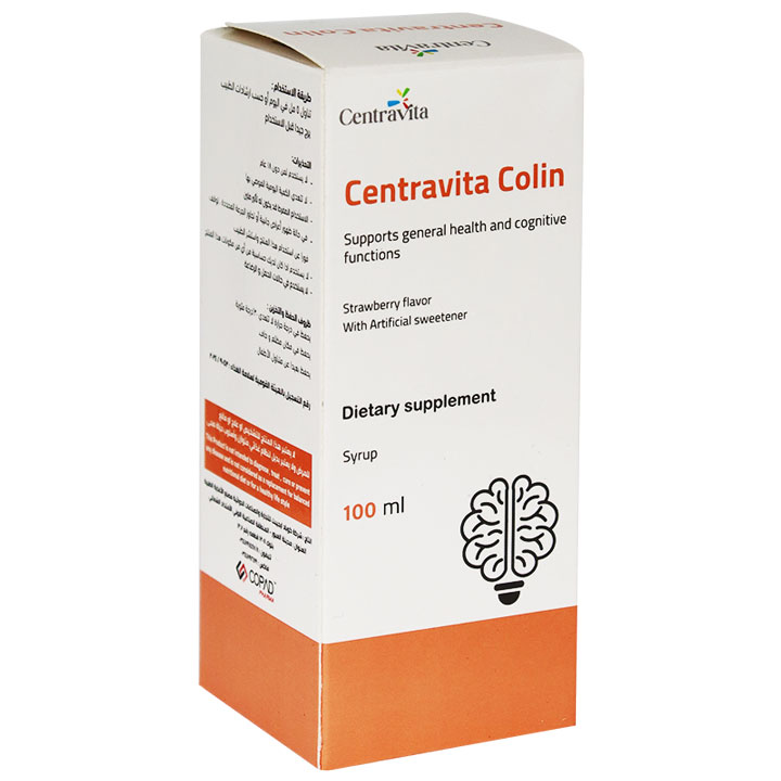 Centravita Colin Strawberry Flavour 100ml Syrup