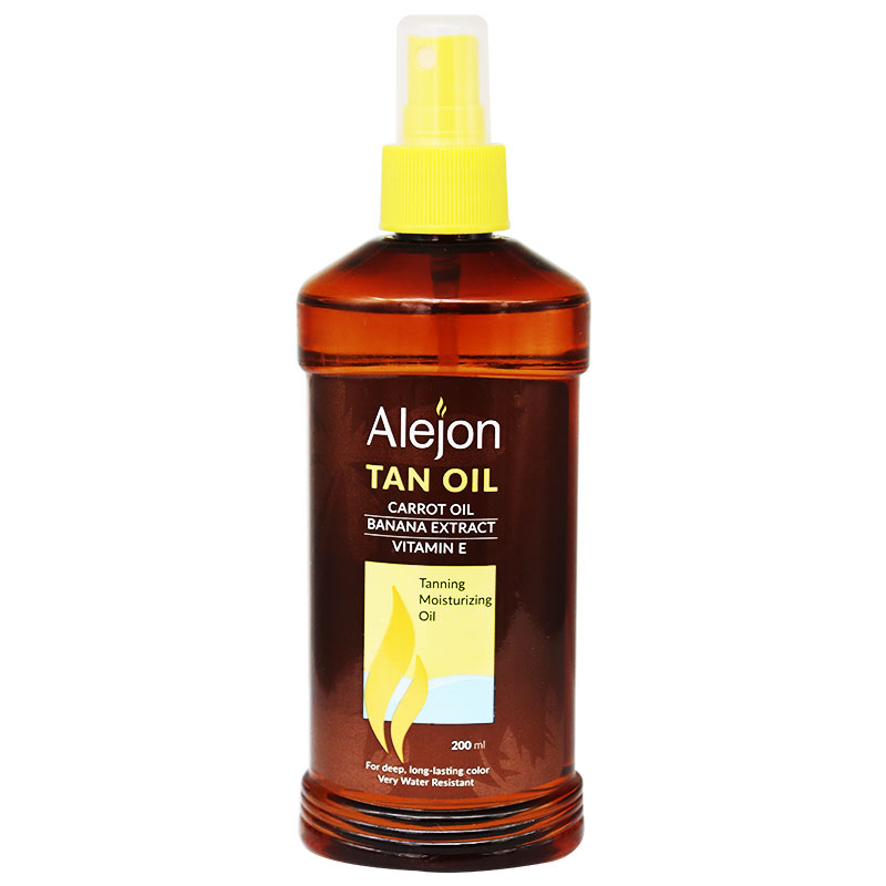 Alejon Tan Oil With Carrot Oil And Banana Extract 200ml