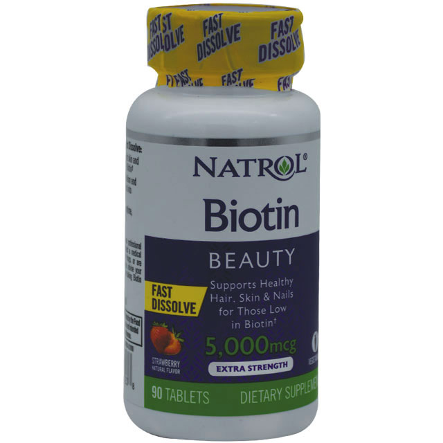 Natrol Biotin 5000&micro; 90 Tablet