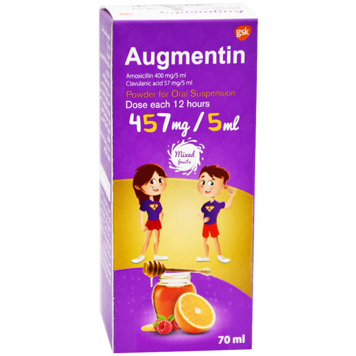 Augmentin 457mg (70ml) Suspension