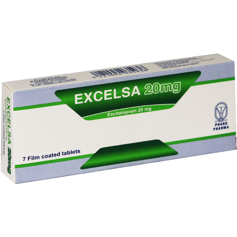 Excelsa 20mg 7 Film Coated Tablets