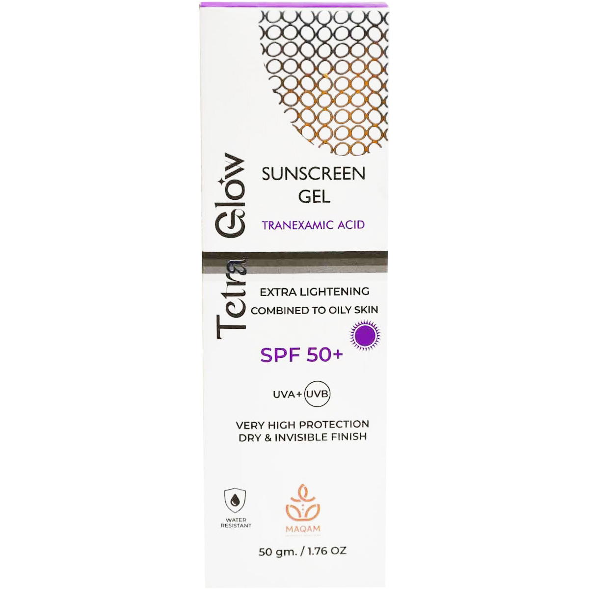Tetra Glow Tranexamic Sun Screen SPF(50+) Gel 50 gm