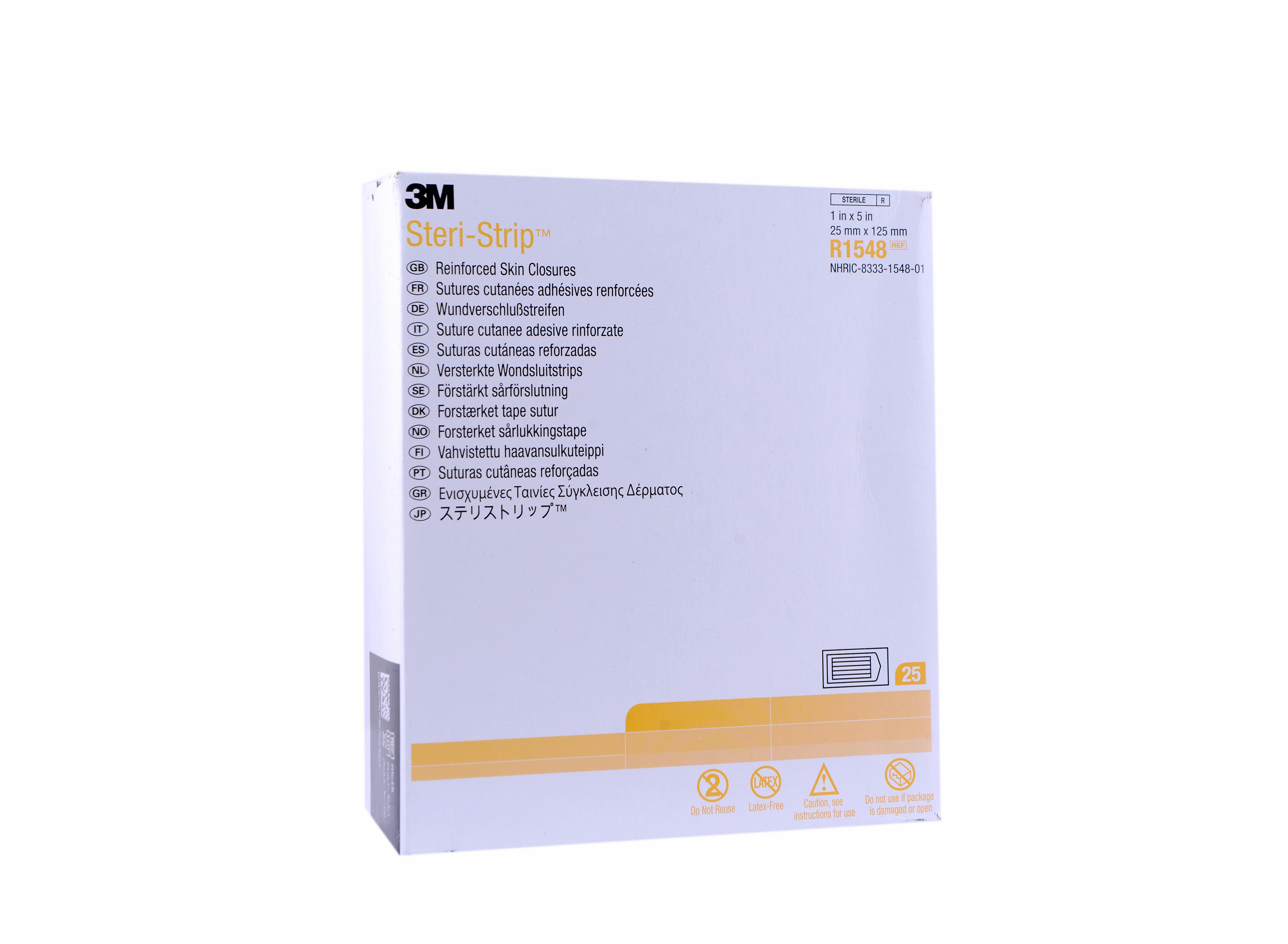 Steri Strip 25X125Mm (R 1548)