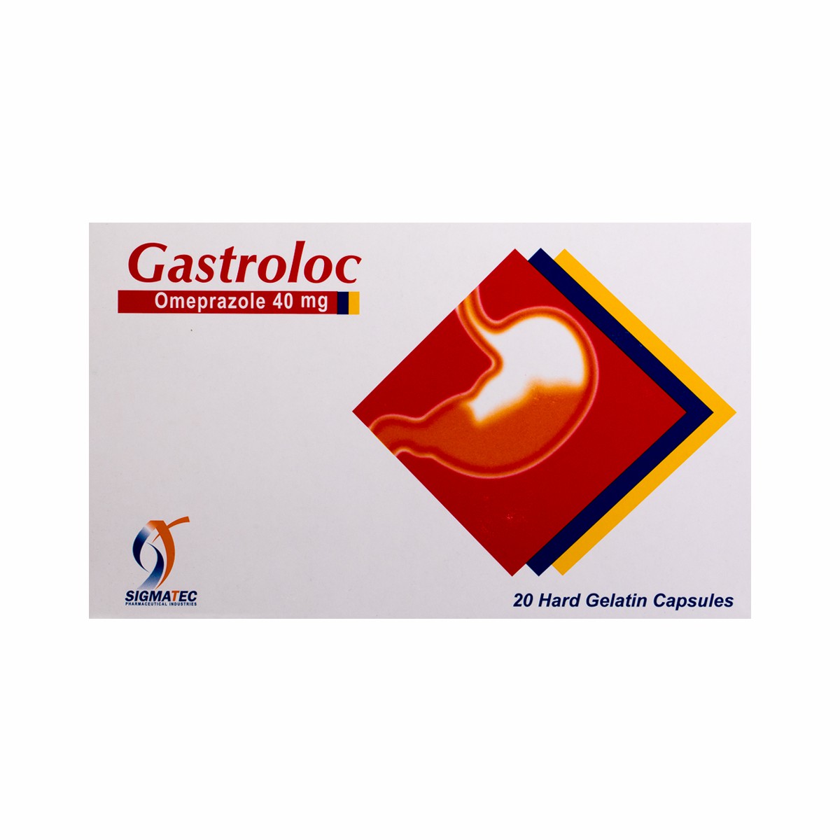 Gastroloc 40mg 20 Capsules