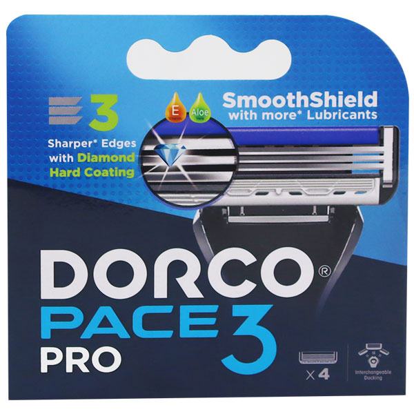 Dorco Pace 3 Pro Blades 4 Pieces