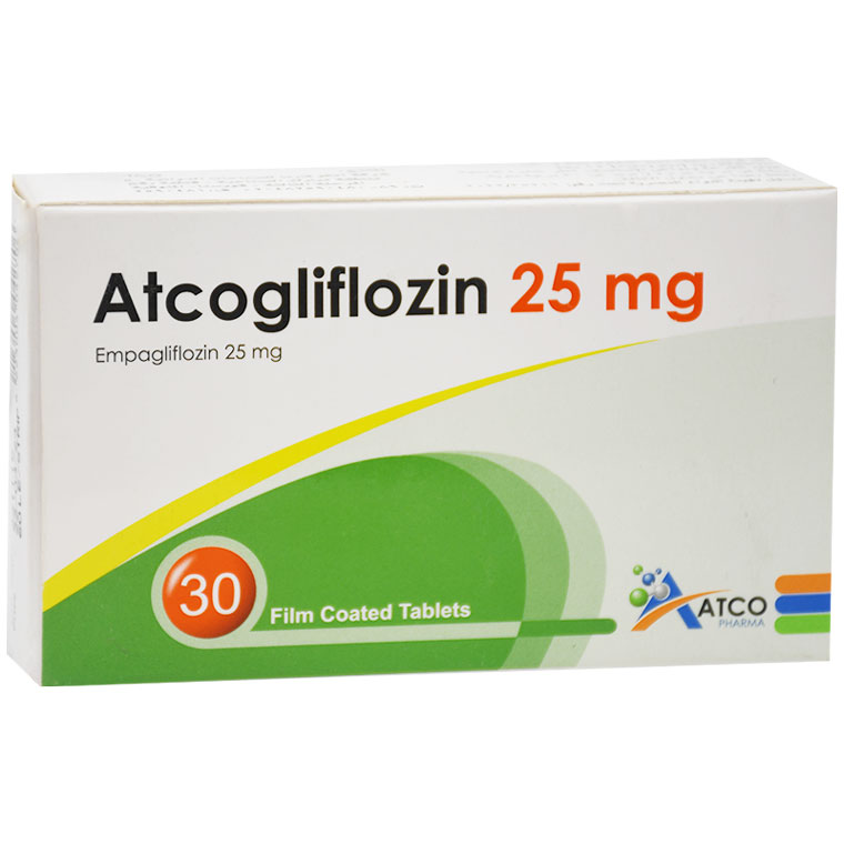 Atcogliflozin 25mg 30 Film Coated Tablet
