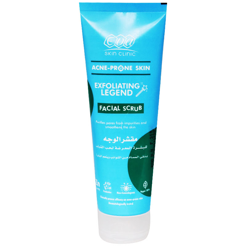 Eva Acne Prone Skin Exfoliating Legend Face Scrub 100ml