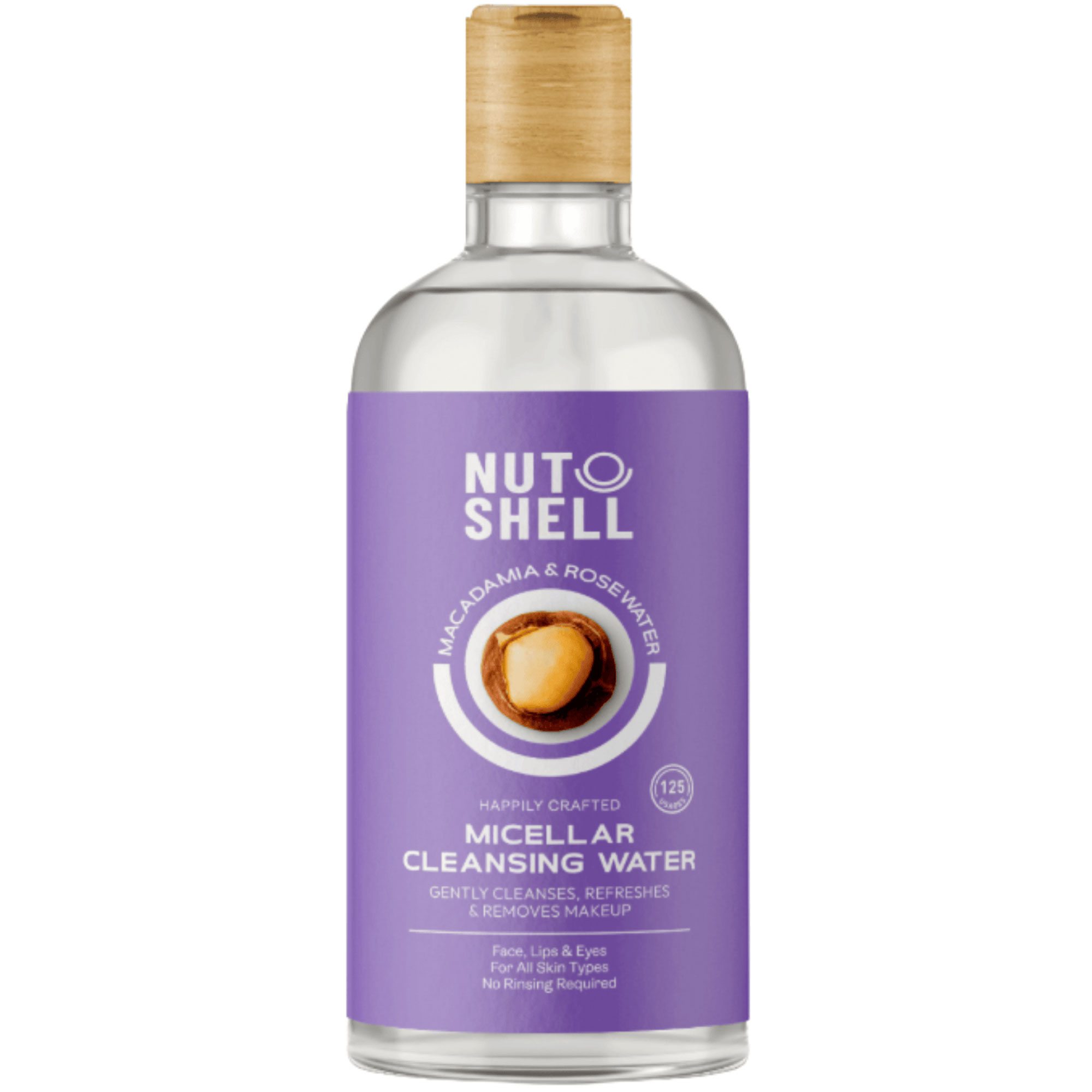 Nut Shell Macadamia and Rose Micellar Cleansing Water 250 ml