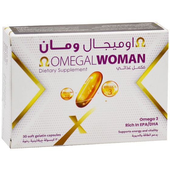 Omegal Woman 30 Soft Gelatin Capsules