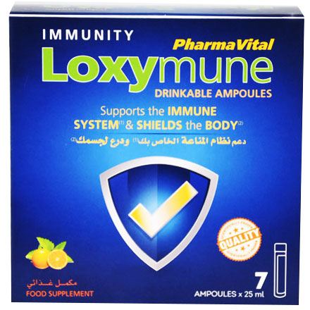 Loxymune Orange Flavor 7 Oral Ampoules