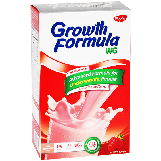 Growth Formula Strawberry 400gm