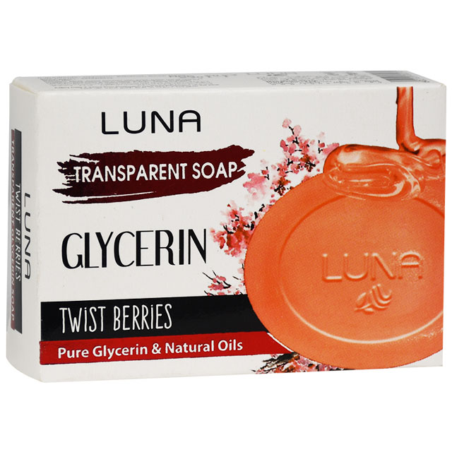 Luna Glycerin Twist Berries Soap 100gm