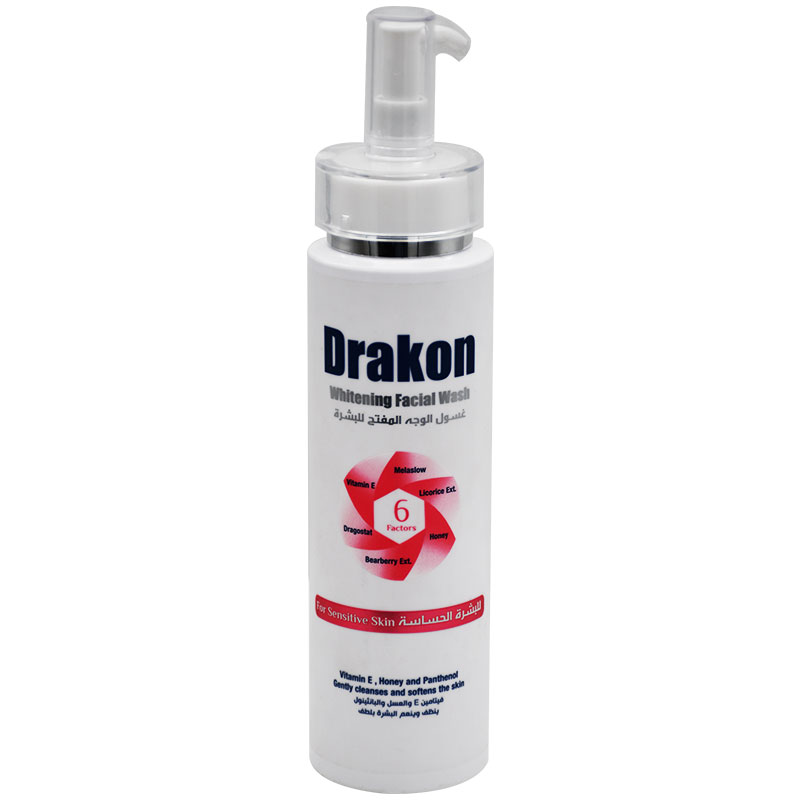 Drakon Whitening Facial Wash For Sensitive Skin 200ml