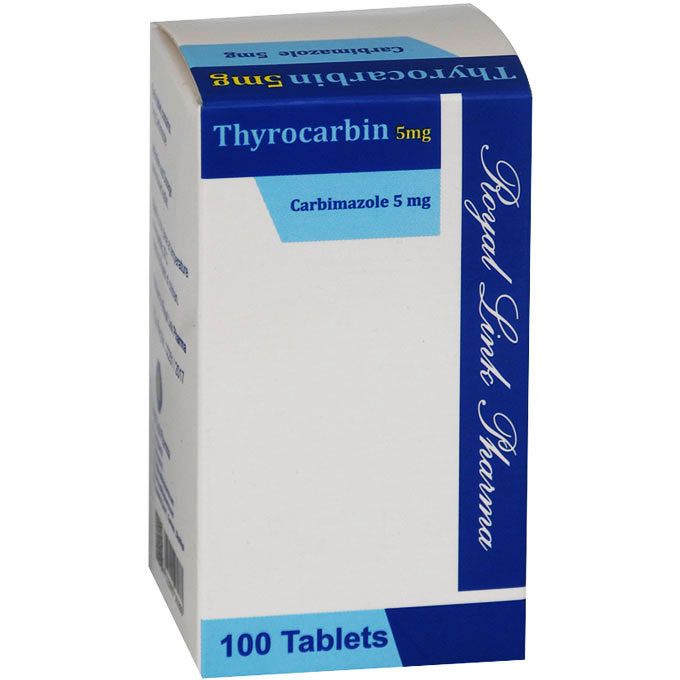 Thyrocarbin 5mg 100 Tablets