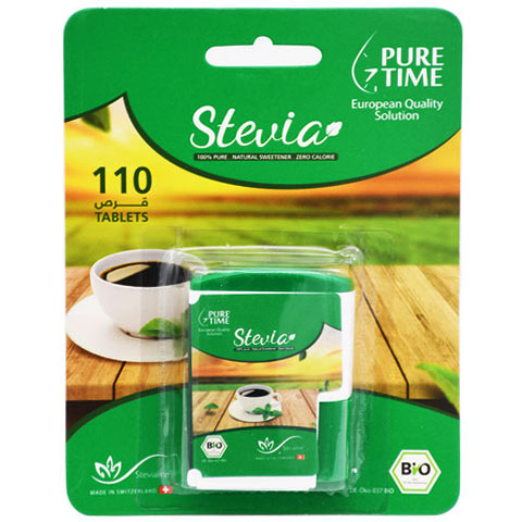 Stevia Pure Time Zero Calorie Sweetener 110 Tablet