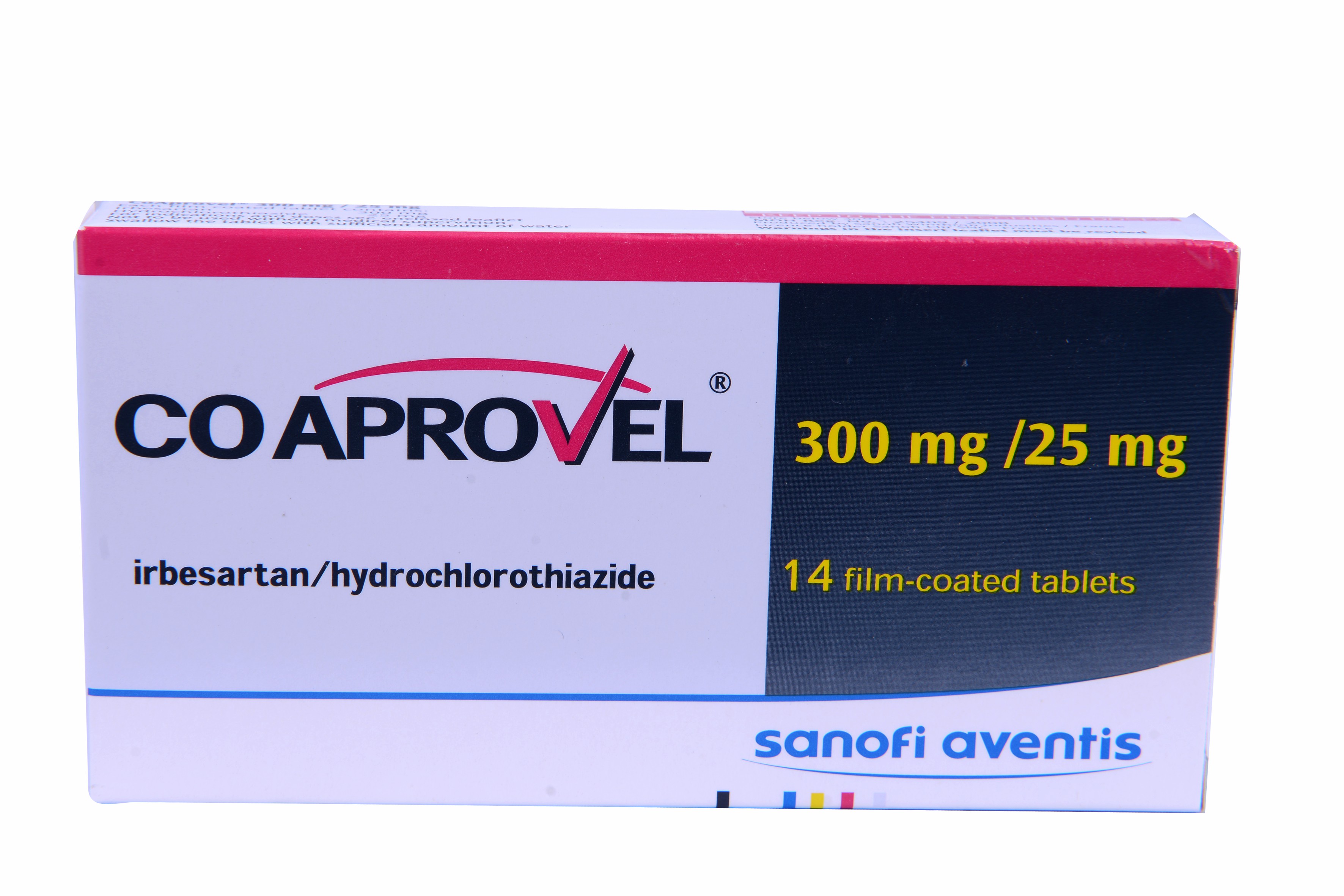 Coaprovel Fort 300/25Mg 14 Tablets