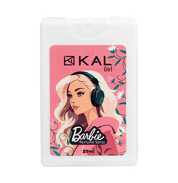 Kal Barbie Pocket Perfume Spray for Girls 20ml