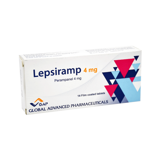 Lepsiramp 4mg 14 Film Coated Tablet