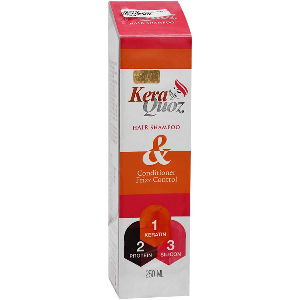 Kera Qouz Hair Shampoo & Conditioner Frizzing Control 250ml