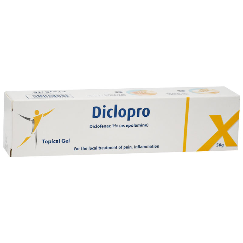 Diclopro 1% Topical Gel 50gm