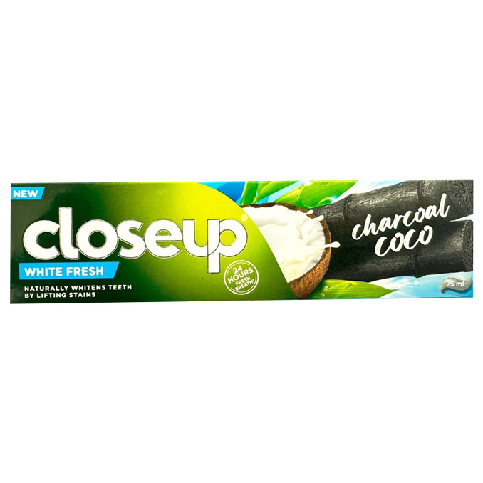 Close Up White Fresh Charcoal Coconut Toothpaste 75ml